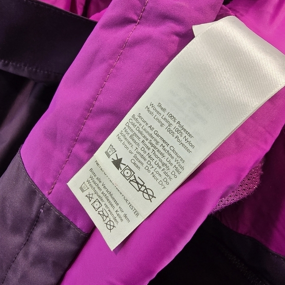 Eddie Bauer Jacket Womens Large Purple Pink 3 In 1 Ski Shell Coat Winter Fleece - Picture 9 of 10